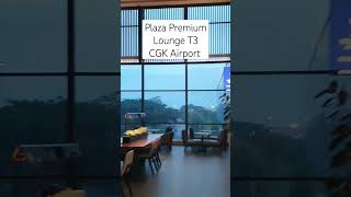 Saphire  Plaza Premium Lounge Terminal 3 CGK Airport Overview [upl. by Sihunn]