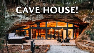 2024 Worlds Most Unique Airbnb Cave House Full Tour amazing interior [upl. by Dierolf]