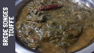 Brede Songe Touffe  Brede Songe  Sauteed Taro Leaves  Moms Recipe Mauritius  TheTriosKitchen [upl. by Trixi597]