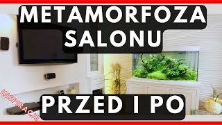 Metamorfoza Przed i Po  Zgłoś remont  Inspiracje  Aranżacje Salon inspiracje Aranżacje salonu [upl. by Rickie271]