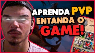 APRENDA O PVP DO ALBION  ALBION ONLINE [upl. by Yatnoj]