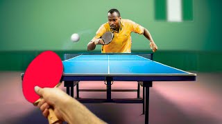 I Challenged Africas Best Table Tennis Player [upl. by Atikel490]