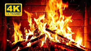 🔥 Cozy Fireplace 4K 12 HOURS Fireplace with Crackling Fire Sounds Crackling Fireplace 4K [upl. by Kary614]