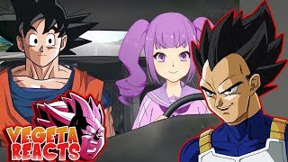 Vegeta Reacts To Driving Ball Z ft MasakoX DBZ Parody [upl. by Kcirdahc578]