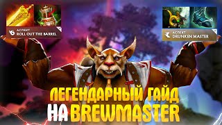 ЛЕГЕНДАРНЫЙ ГАЙД НА BREWMASTER feat СЕРЕГА КУРГАН [upl. by Iloj49]