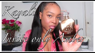 NEW  KAYALI INVITE ONLY  AMBER 23  PERFUME COLLECTION [upl. by Siward]