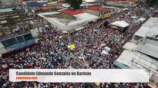 Así transcurrió la gira en Barinas del candidato unitario Edmundo González Urrutia [upl. by Ornas]