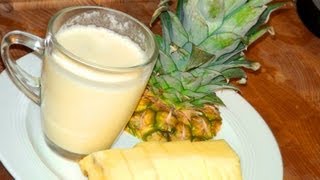 Pina Colada Cocktail ohne Alkohol  Drink Rezept von einfachKochen [upl. by Lamoureux62]