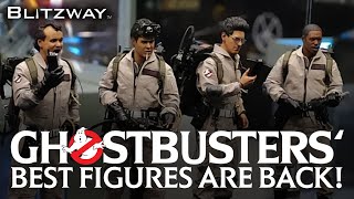 First look at Blitzway’s reissue of 16 scale Ghostbusters figures [upl. by Garlanda]