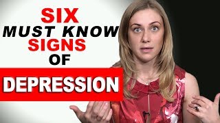 The 6 Must Know Signs of Depression [upl. by Wenda894]