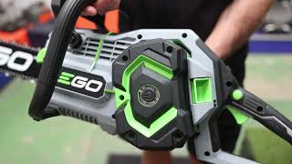 A Quick Look at the new Ego CS2000 and CSX5000 Chainsaws [upl. by Mahau]