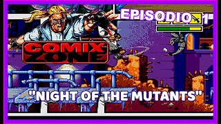 👱🏻‍♂️ Comix Zone 📖  Episodio 1 Night Of The Mutants  Gameplay [upl. by Llevrac]