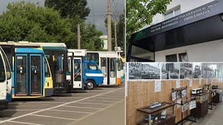 Muzeul Transportului Public Iași Sector Autobuze Troleibuze 2024 [upl. by Noraj387]