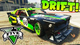 EL MEJOR COCHE DE DRIFT  TAMPA DRIFT DE KEN BLOCK GTA V DLC CUNNING STUNT Makiman [upl. by Diley]