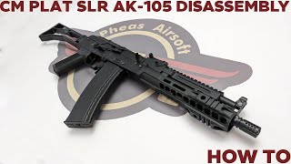 HOW TO CYMA PLATINUM SLR AK105 DISASSEMBLY  For Repairs and Maintenance [upl. by Chainey]