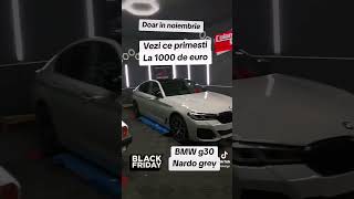 Vezi ce primesti la 1000 de euro Colantare bmw g30 Nardo grey [upl. by Jere503]