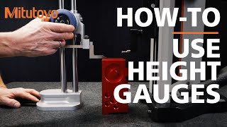 HowTo Perform Measurements Correctly  Mitutoyo Double Column Height Gauges [upl. by Elsie]