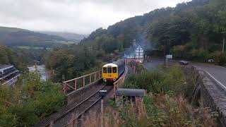 Llangollen heritage dmu event 6 Oct 2024 [upl. by Ennirac992]