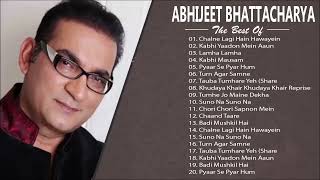 Best Of Abhijeet Bhattacharya Romantic Hindi songs  Best of Abhijeet Bhattachar Music Factry [upl. by Biebel]