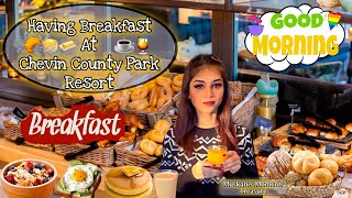 Having Breakfast at Chevin County Park Resort [upl. by Garlinda]