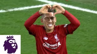 Roberto Firmino scores hat trick for Liverpool against Arsenal  Premier League  NBC Sports [upl. by Aleafar]