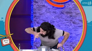 Ο παίκτης του Master Chef που έδωσε δαγκωμένο ψάρι σε Κοντιζά  Κουτσόπουλο  Mitsi VAR  ACTION 24 [upl. by Egoreg342]