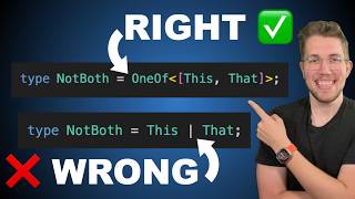 Lets Fix The Fatal Flaw in TypeScripts Union Types [upl. by Magnusson877]