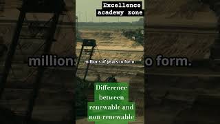 Difference between renewable and nonrenewable resourcescbse ecommerce economy cbse viralvideo [upl. by Elset858]