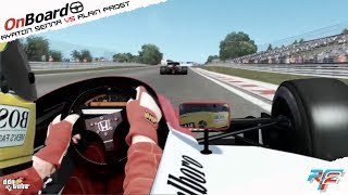 Rfactor2 Ayrton Senna Vs Alain Prost At Imola [upl. by Bainbridge108]