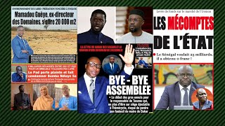 BARTH ÉJECTÉ DE LASSEMBLÉE SONKO ET DIOMAYE ACCUSÉSABLAYE GUISSÉ ET LA BADIANE EDE DIOMAYE [upl. by Laehplar879]