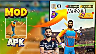 Cricket League mod apk  mod apk 1200  Unlimited Money and GemsDiamonds  Always [upl. by Enelyar]