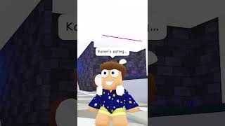 WHEN SISTER HATES 0 IQ BROTHER IN ROBLOX shorts roblox adoptme [upl. by Araiek]