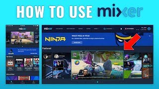 How to Use Mixer Live Streaming App Desktop amp Mobile [upl. by Judson]