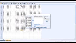 Guia SPSS 4  Recodificação de Variáveis pelo Menu Transformar [upl. by Kenison183]