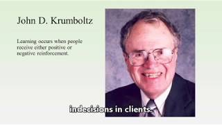 Krumboltz Happenstance Theory  Career Development Theory [upl. by Ecila]