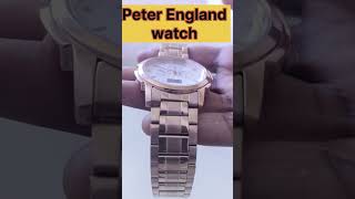 Peter England watch unboxing । Peter England watch review। review watch peterengland [upl. by Nylrats268]