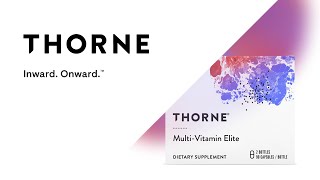 MultiVitamin Elite Supplement  Thorne® [upl. by Guimar70]