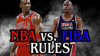 NBA vs Olympic FIBA Rules Whats The Difference  FIXED nba podcast [upl. by Akers]