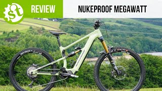 Review Nukeproof Megawatt a 170mm travel Mega with a motor [upl. by Air491]