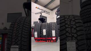 General Grabber X3 MudTerrain Tire overview What do you think of the red lettering option tires [upl. by Enoved864]