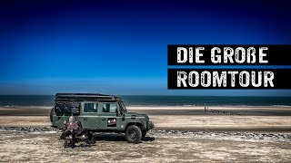 Karstens Land Rover Defender TD4  Die große Roomtour nach dem Umbau 388 [upl. by Ettenig]