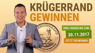 KRÜGERRAND GEWINNEN  Goldmünze Gewinnspiel BEENDET [upl. by Suoivatra]