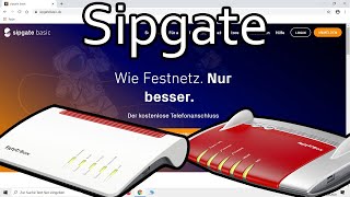 Sipgate Rufnummer in der Fritzbox einrichten [upl. by Elohcim]