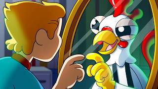 The DARK ORIGIN of CLUCKY Cartoon Animation [upl. by Talanta]