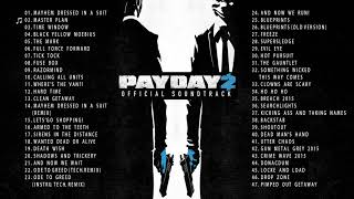 PAYDAY 2  Full Soundtrack OST  Music by Simon Viklund [upl. by Wehtam]