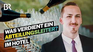 Erst 21 und schon Abteilungsleiter Gehalt als Eventmanager im Hotel I Lohnt sich das I BR [upl. by Anyahc]