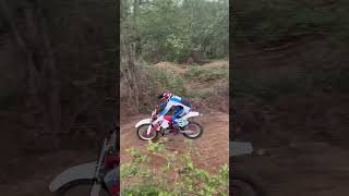 Sending It On a 1990 KTM 250 2Stroke [upl. by Naenej632]