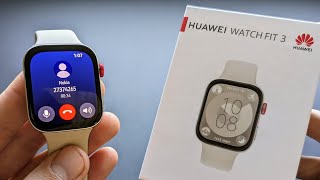 How to Call With Huawei Watch Fit 3  Answer Calls amp Add Contacts [upl. by Gearhart]