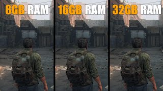 8GB vs 16GB vs 32GB RAM  Test in 7 Games  How much RAM is Enough in 2023 [upl. by Norre]