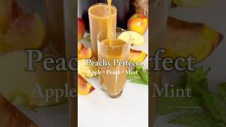 Fall Inspired Juice Apples Peach amp Mint using my Nama J2 Juicer juicingforlife juicerecipes juice [upl. by Yrtua91]